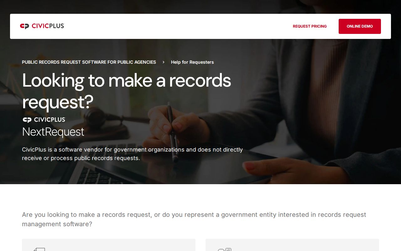 Lassen County NextRequest public records request portal